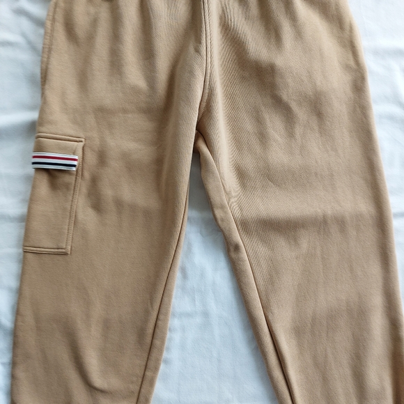 Tommy Jeans Tommy Hilfiger Cargo Fleece Jogger Pants Camel Tan Men's XL - Picture 11 of 16
